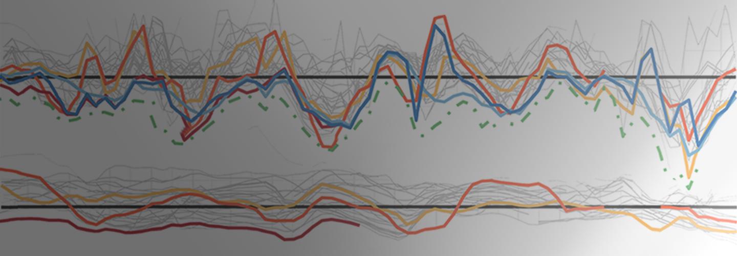 Comparing Trained and Untrained Probabilistic Ensemble Forecasts of COVID-19 Cases and Deaths in the United States